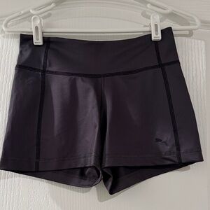 Puma Women's Sleek Black Athletic Shorts DryCell